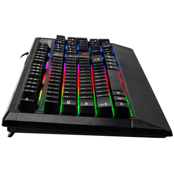 Thermaltake Challenger Combo RGB Tastatur, Maus-Set schwarz, DE-Layout, Rubberdome