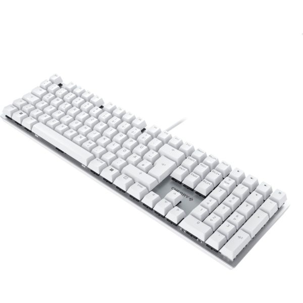 CHERRY KC 200 MX weiß-silber, DE-Layout Cherry MX2A Brown