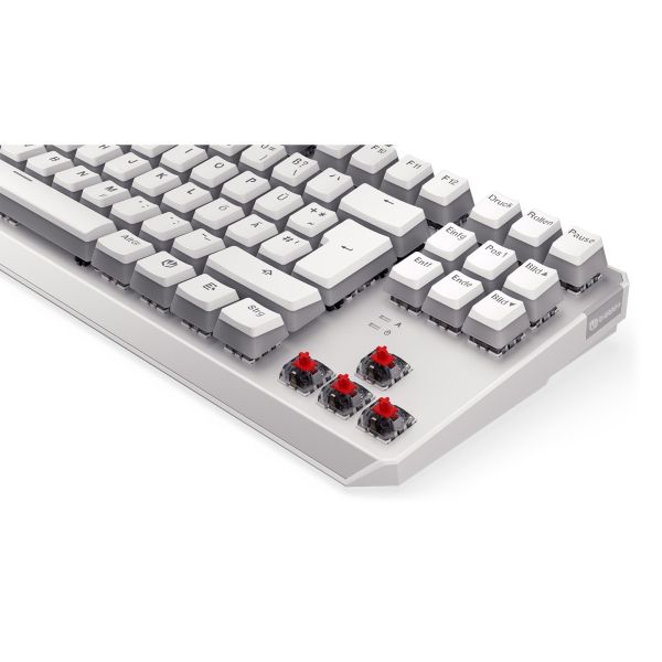 ENDORFY Thock TKL Pudding Onyx White, DE-Layout Kailh RGB Red