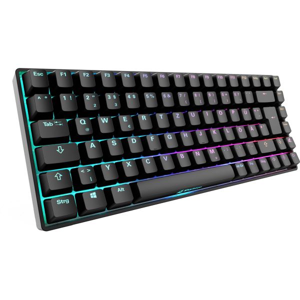 Sharkoon SKILLER SGK50 S3 schwarz, DE-Layout Gateron Brown