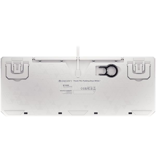 ENDORFY Thock TKL Pudding Onyx White, DE-Layout Kailh RGB Red