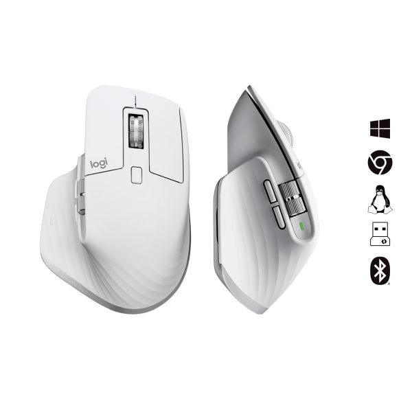 Logitech MX Master 3S hellgrau Logitech MX Master 3S hellgrau