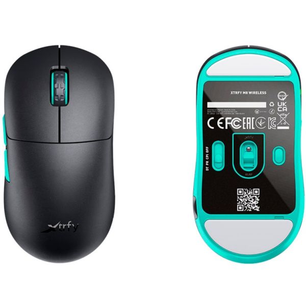 CHERRY Xtrfy M8 Wireless schwarz-mint