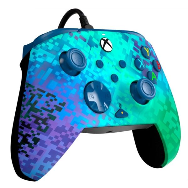 PDP Rematch Advanced Wired Controller - Glitch Green