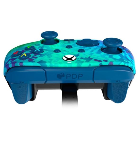 PDP Rematch Advanced Wired Controller - Glitch Green