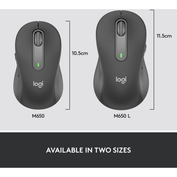Logitech Signature M650 L Wireless graphit