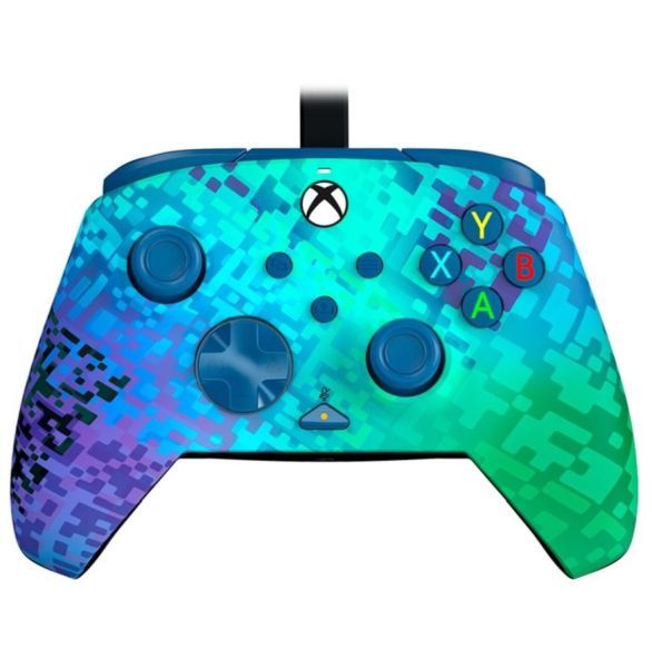 PDP Rematch Advanced Wired Controller - Glitch Green