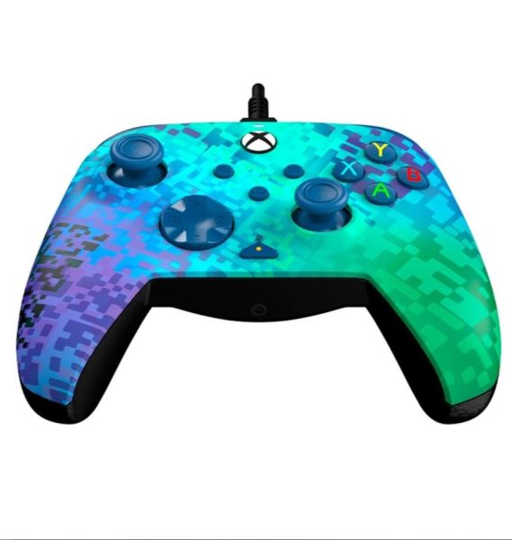 PDP Rematch Advanced Wired Controller - Glitch Green