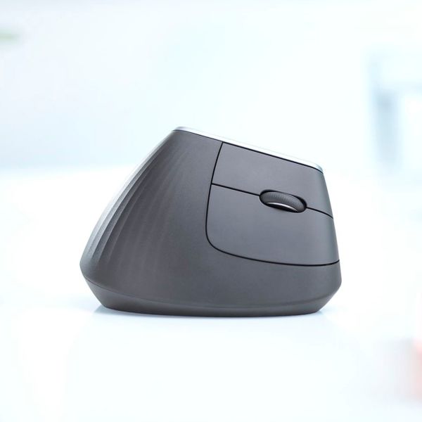 Logitech MX Vertical schwarz-silber