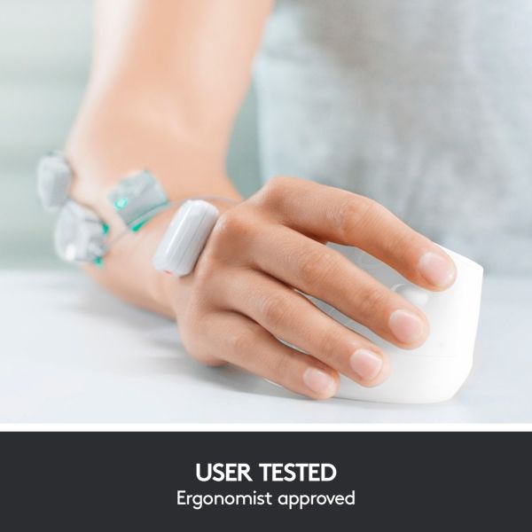 Logitech MX Vertical schwarz-silber